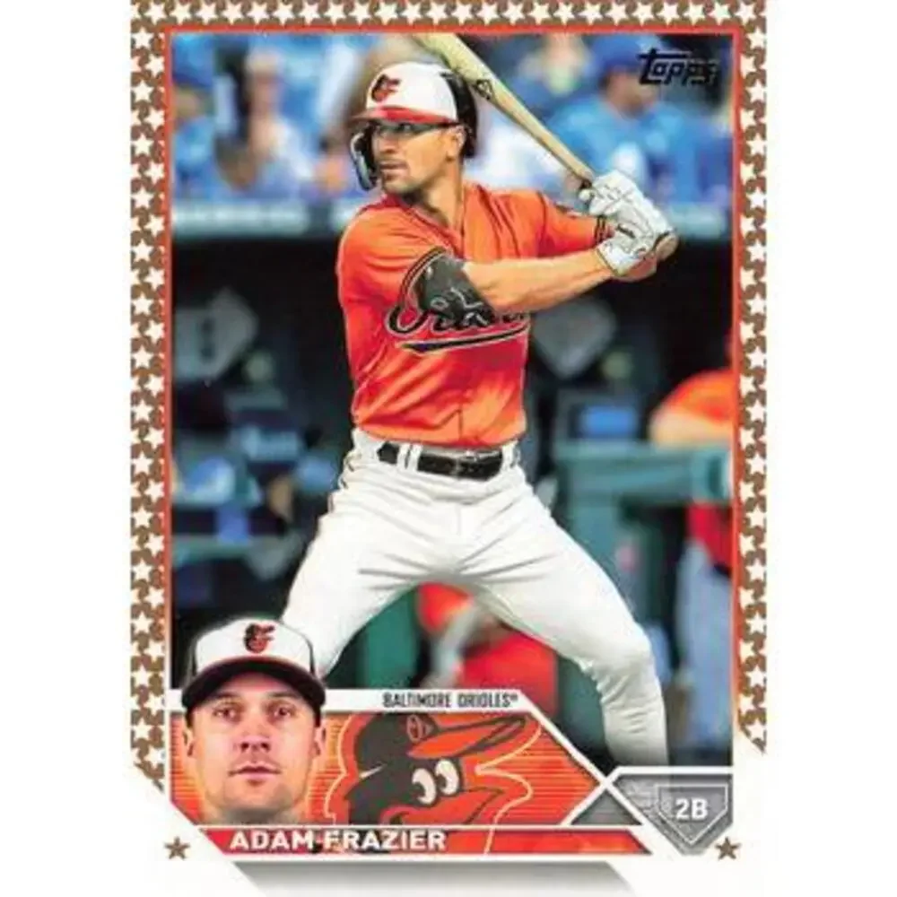 2023 Topps Gold Star Gold Star Adam Frazier #611 Baltimore Orioles